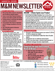 March Newsletter